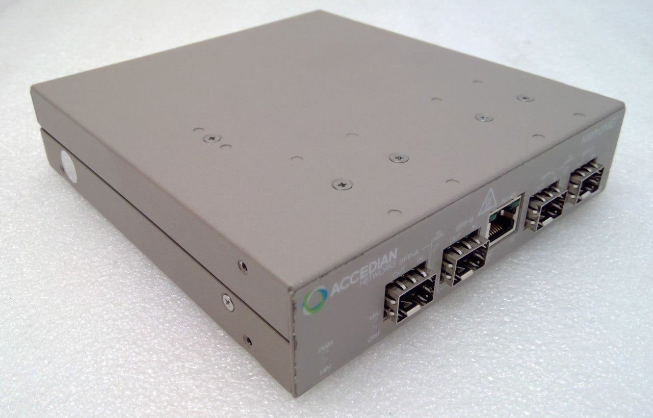 Accedian Networks MetroNID AMN-KIT-1000-TE-RSH 4xSFP network interface device