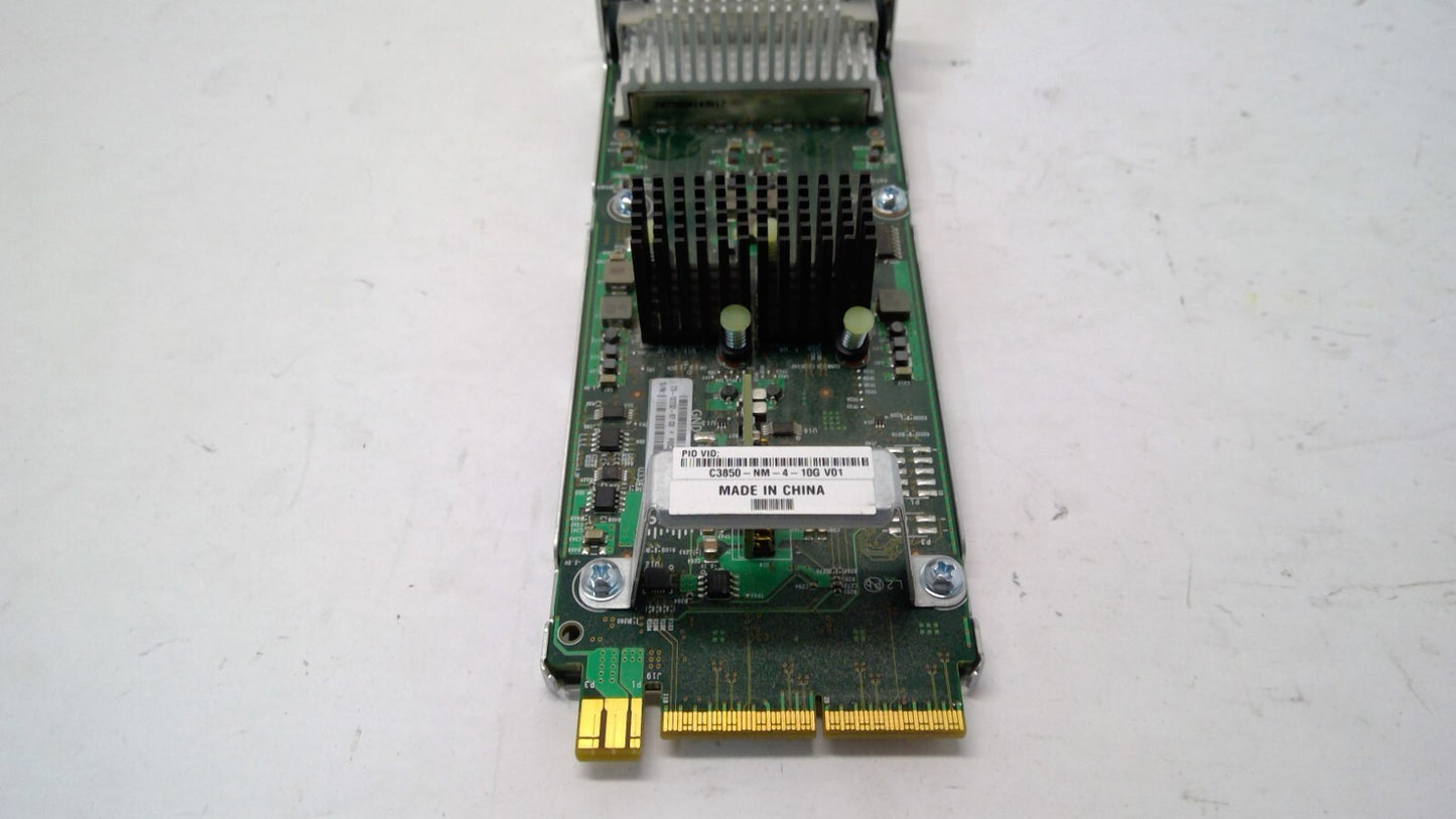 Cisco C3850-NM-4-10G 4 Port Network Exp.Module for 3850 Front bezel damaged