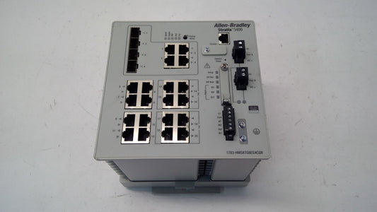 Allen Bradley Stratix 5400 1783-HMS8TG8EG4CGR /A Ethernet Mng Switch
