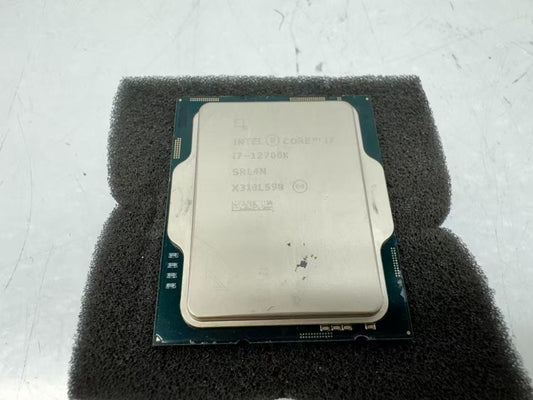 Intel Core i7-12700K SRL4N 3.6GHz 12-Core Process (AS IS FOR PARTS, NOT WORKING)