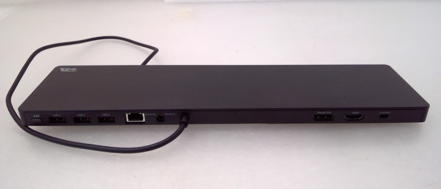 Cyber Acoustics DS-2000 USB-C Docking Station Dual Monitor 4K DP HDMI Ethernet