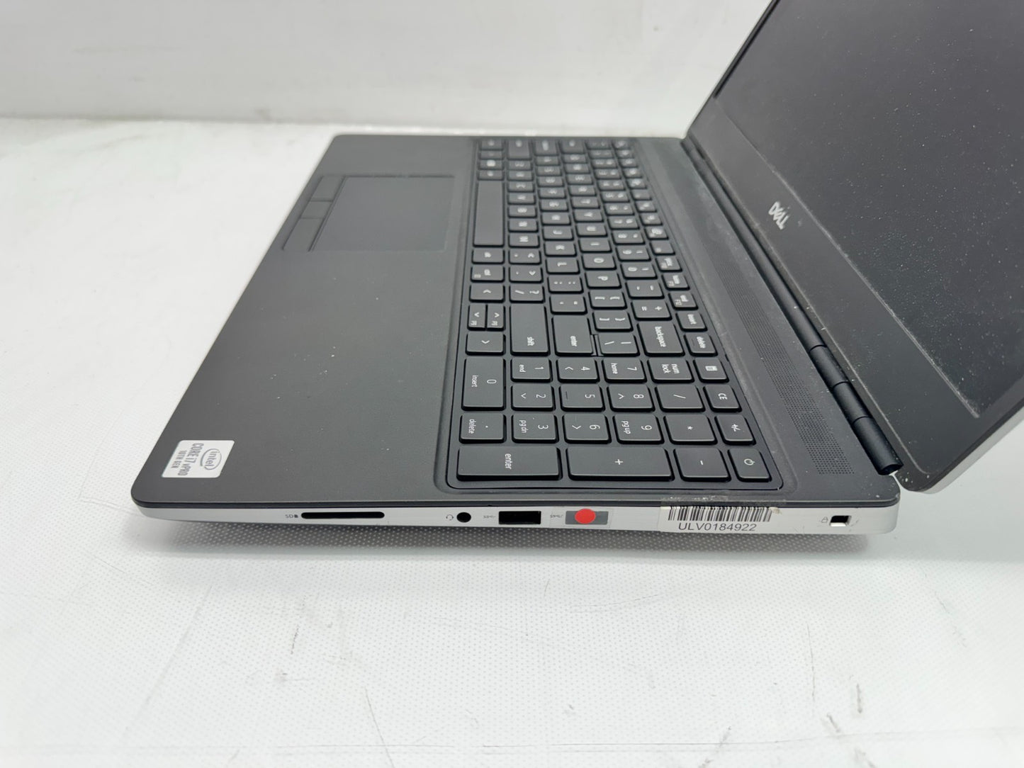 Dell Precision 7550 15.6" Intel i7-10850H@2.7GHz 16GB 256G T1000 W/AC *READ*