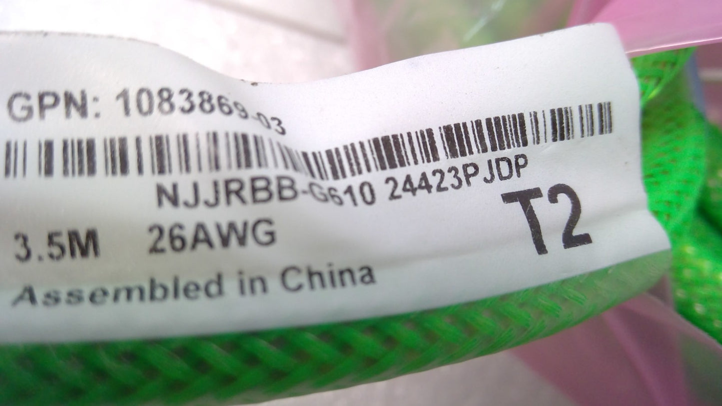OPEN BOX Amphenol 2X400G OSFP TO 2x400G QSFP112 DAC Cable 3.5M 26AWG NJJRBB-G610
