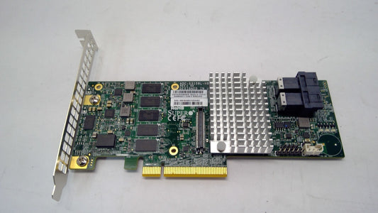 Supermicro AOC-S3108L-H8IR 8 Ports 12Gbps PCI-e Raid Card Internal No Cache