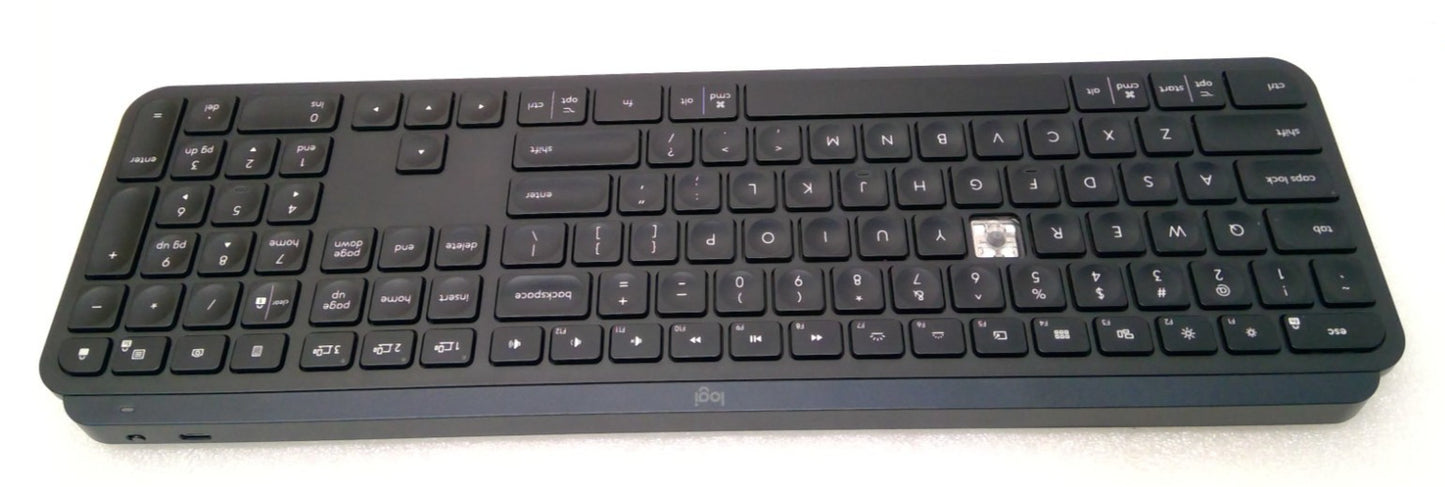 *Read* Logitech MX Keys Advanced Wireless Illuminated Keyboard Black YR0073