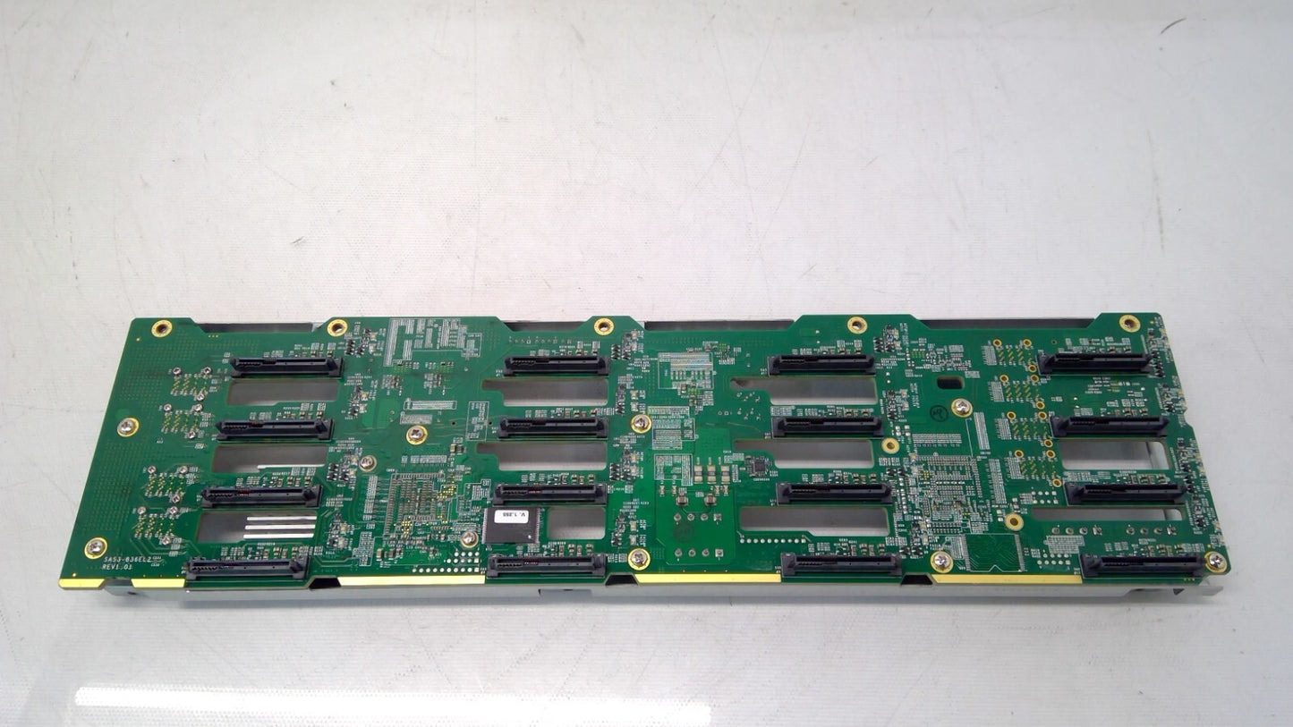 BPN-SAS3-836EL1  Supermicro 3U 16-port 12Gbps SAS SATA Backplane