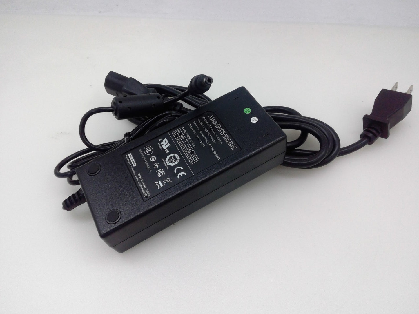 Genuine Edac 19V 6.31A 120W Power Adapter Projector Power Cord EA11013M-190