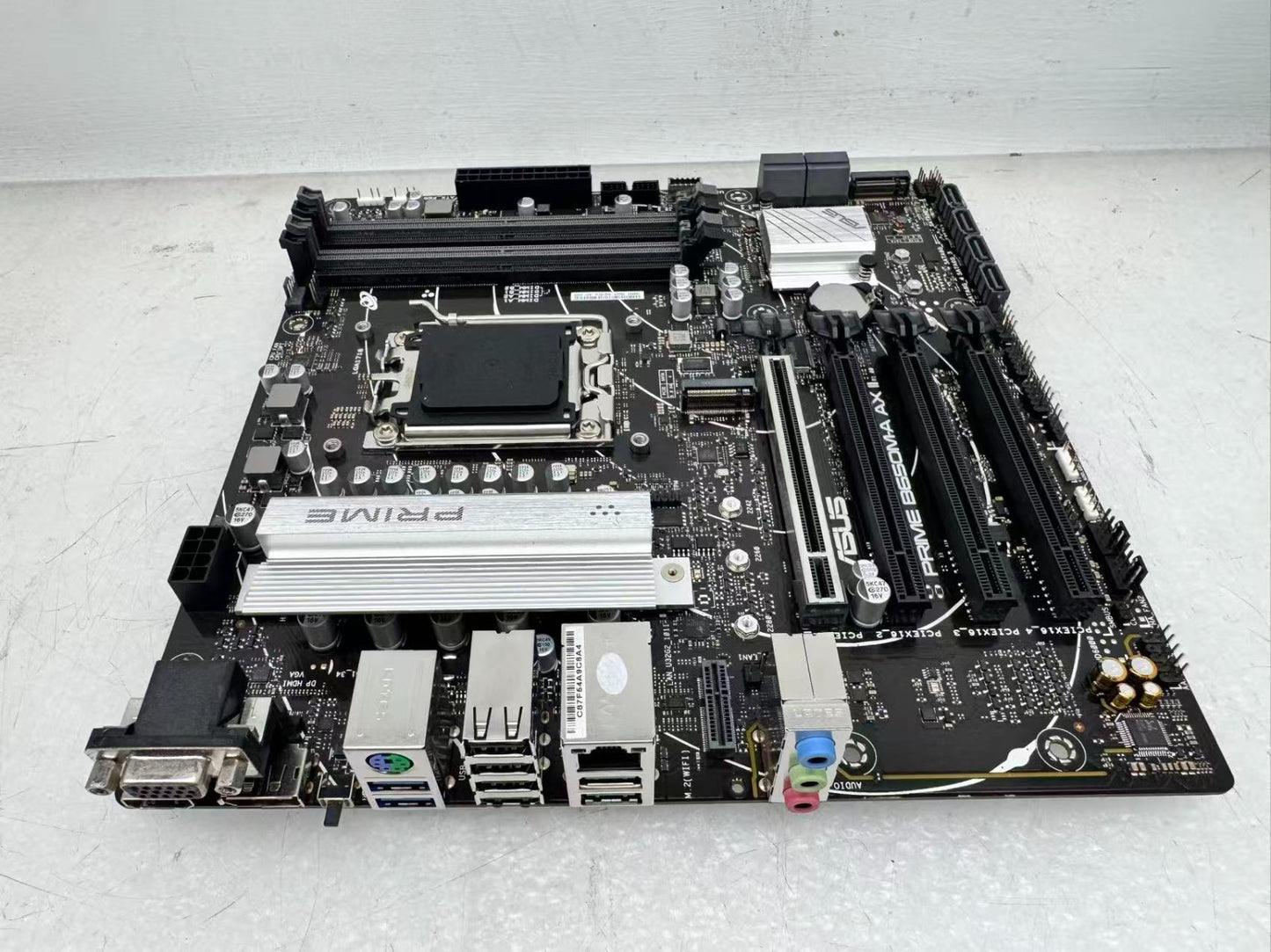 ASUS Prime B650M-A AX II AM5 mATX Motherboard * missing WiFi *