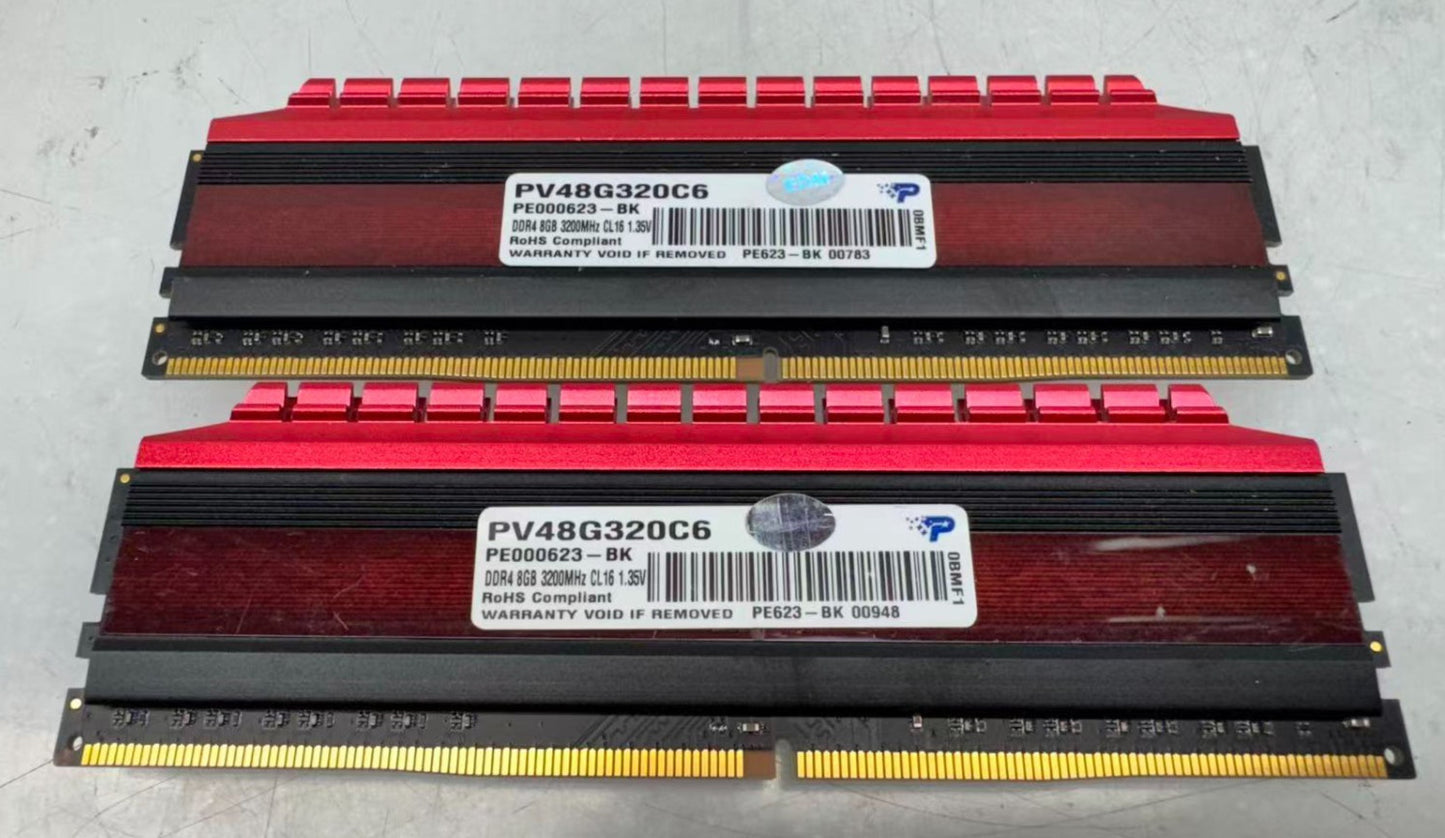 Patriot Viper 4 16GB (2x8GB) DDR4 RAM 3200MHz (PV48G320C6)