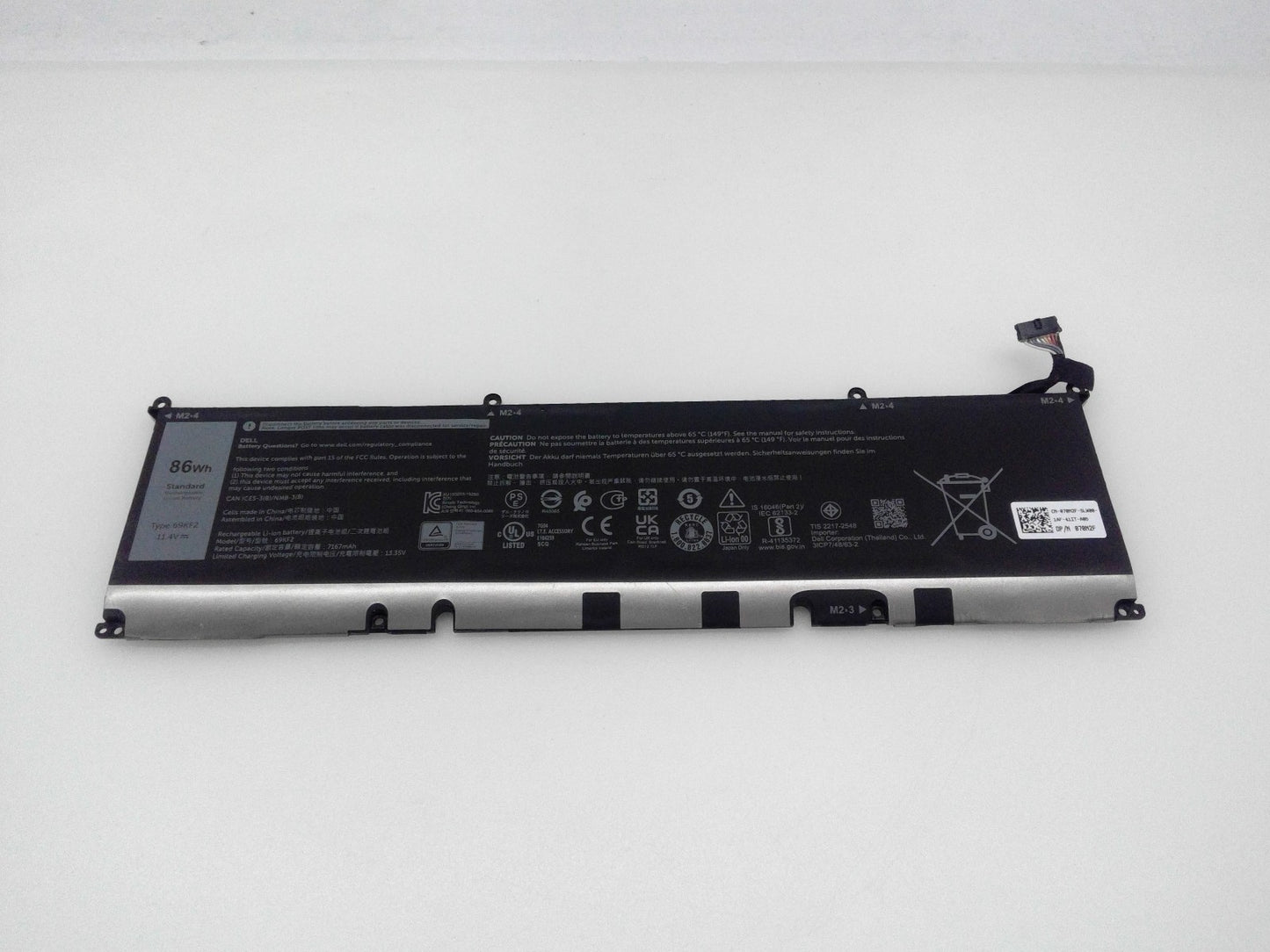 OEM Dell 69KF2 Alienware M15 R7 M17 R4 Precision 5550 11.4V 86WH Laptop Battery