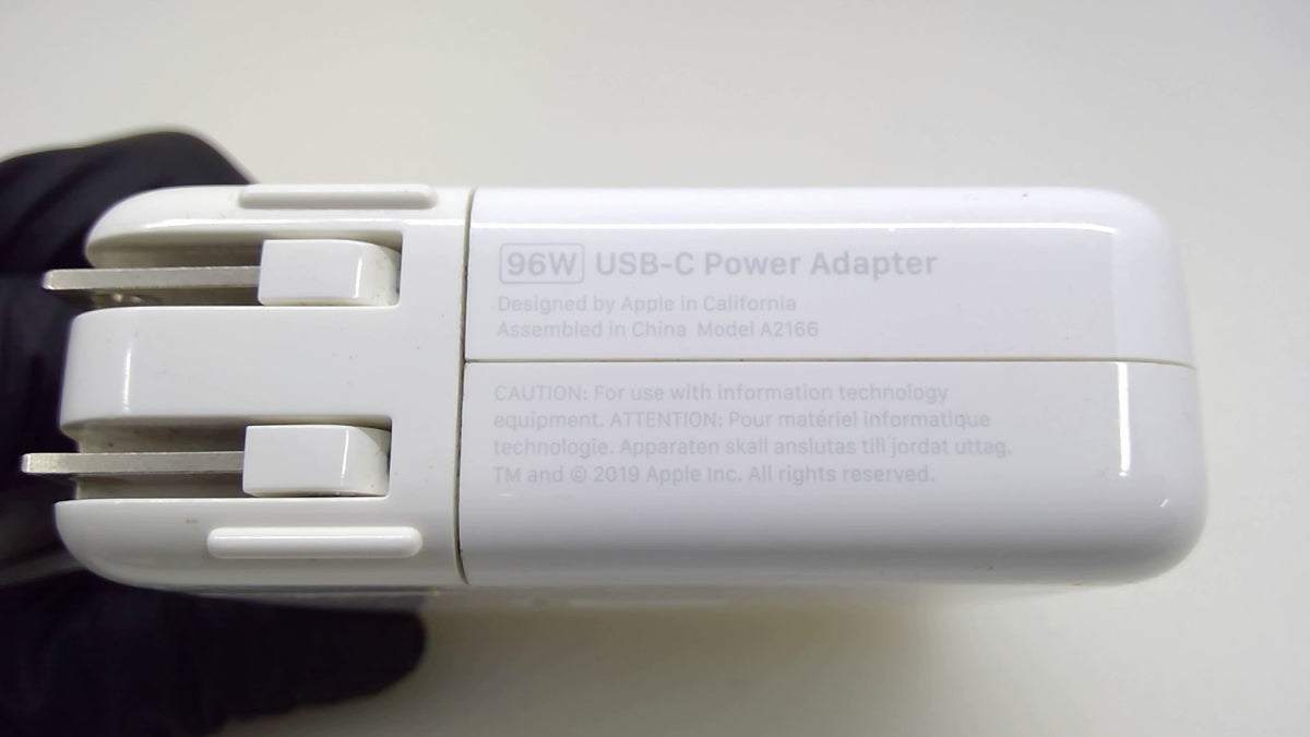 Genuine Apple A2166 MacBook Pro 13"-16" 96W USB-C Power Adapter #
