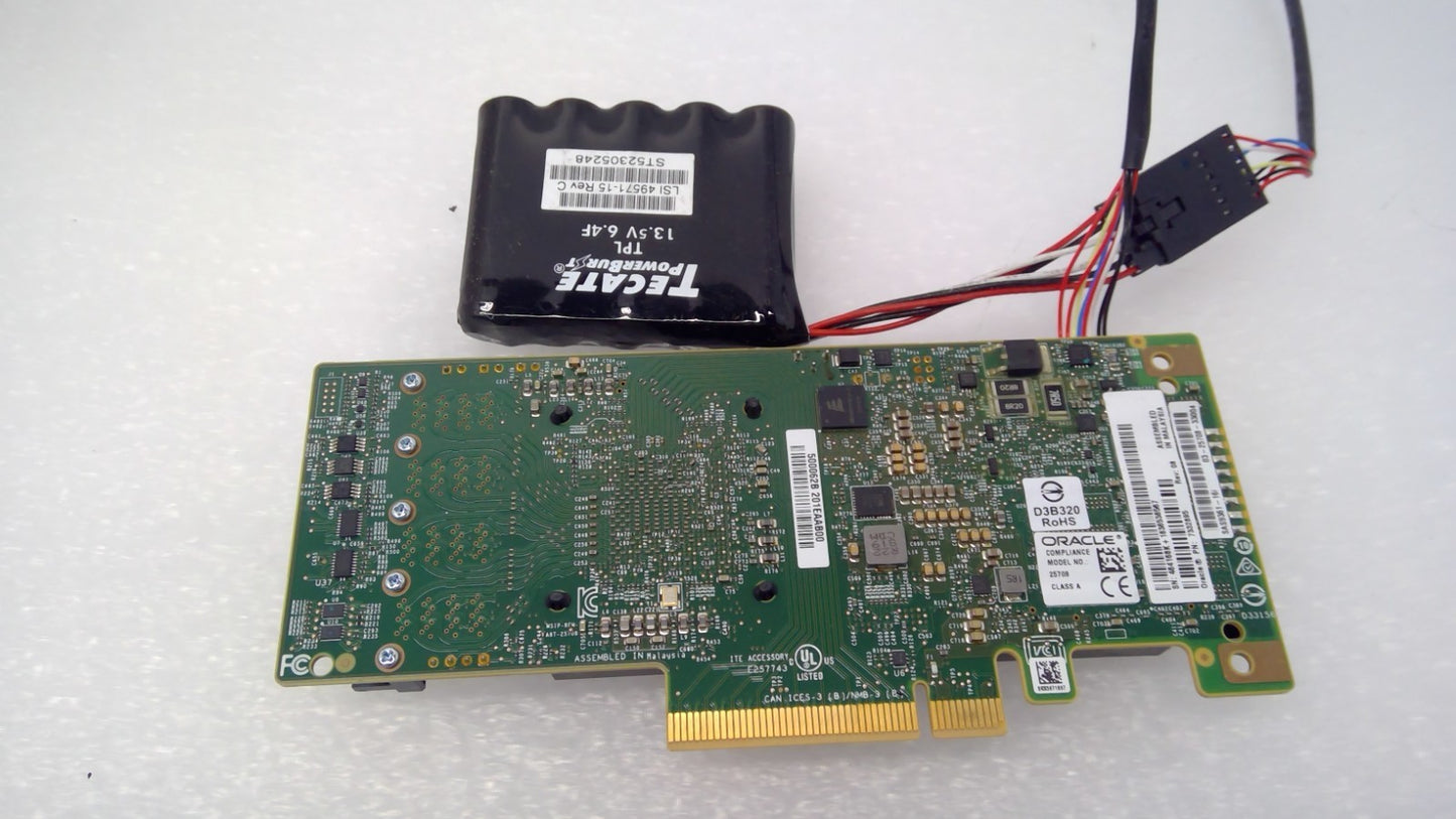 Oracle 7332895 LSI MegaRAID 9361-16i 16-PORT 12GB SAS PCIE RAID CONTROLLER
