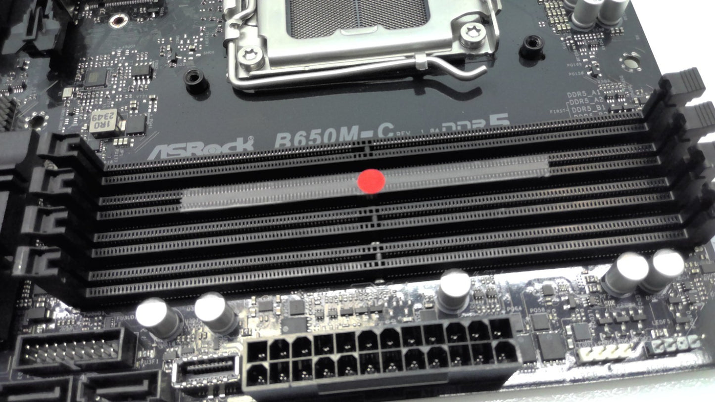 ASRock B650M-C Micro ATX Motherboard AMD Socket AM5 DDR5 HDMI *Read Please*