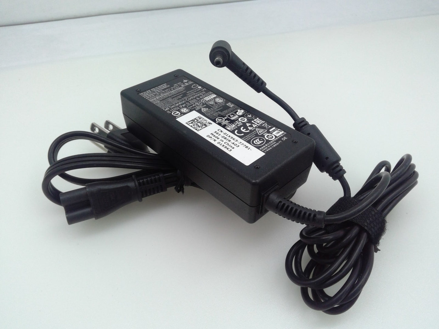 Genuine Dell Laptop Charger AC Adapter 19.5V 3.34A 65W 4.0mm Tip 01XPK3 1X9K3