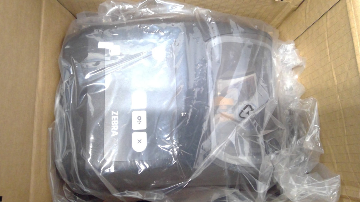 NEW Zebra ZD420 ZD42042-T01E00EZ Thermal Barcode Label Printer USB Network