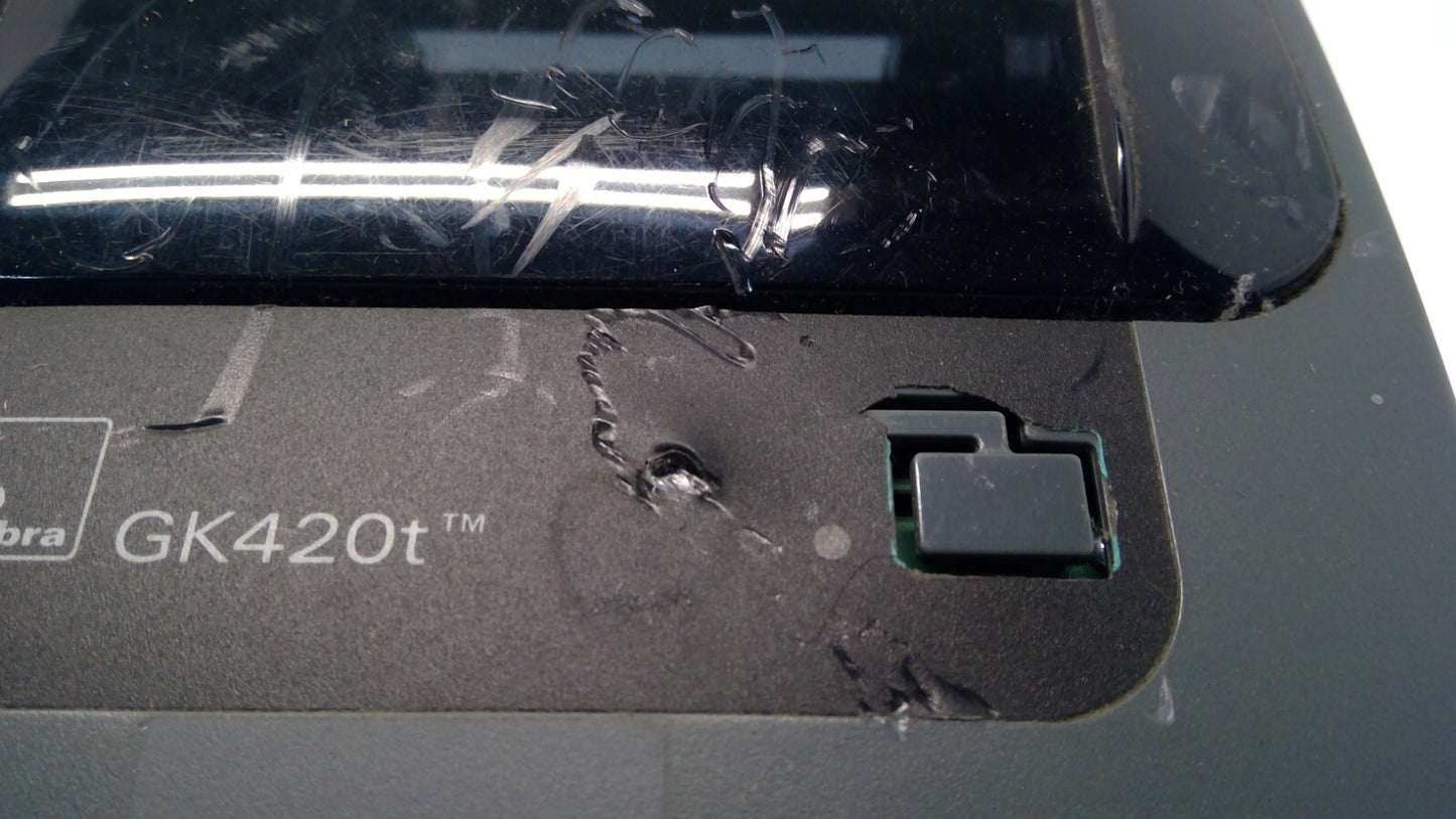 Zebra - GK420t Thermal Desktop Printer USB RJ45 - GK42-102210-000# *Detail*