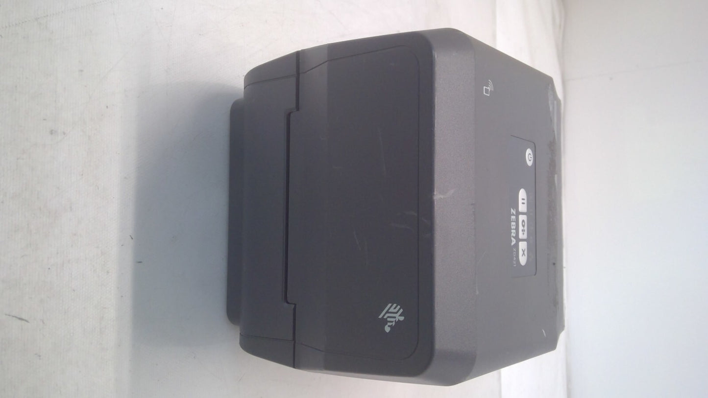ZD4A042-301E00EZ Zebra ZD421 Thermal Printer. Used  （Left button broken）