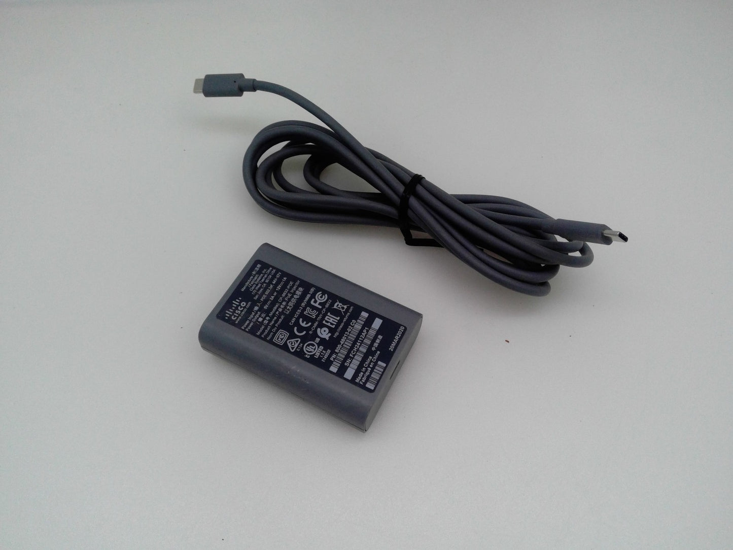 Cisco CP-8832-POE POE Injector Power Supply for 8832 Conference Phone