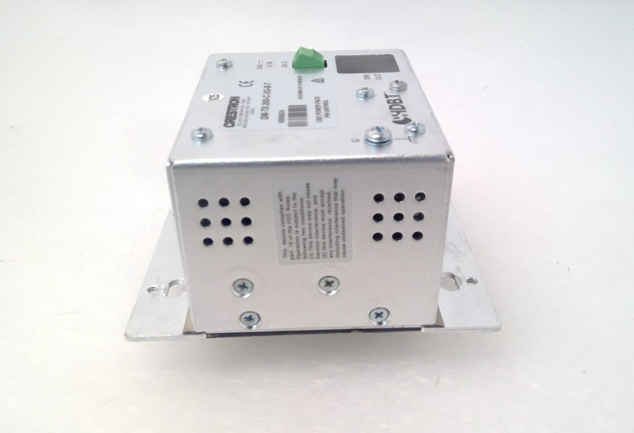 Crestron DM-TX-200-C-2G-B-T DigitalMedia Wall Plate 24V 0.7A 24G