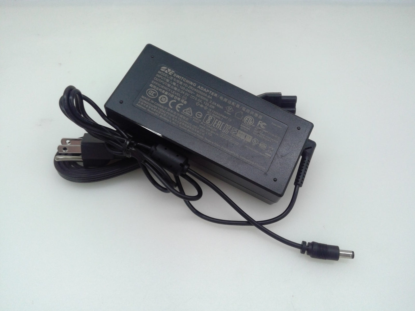 YIDAI YD-ZR2400500A-6A 24V Adapter for SANSUI ES-27G2 27" 240Hz Gaming Monitor
