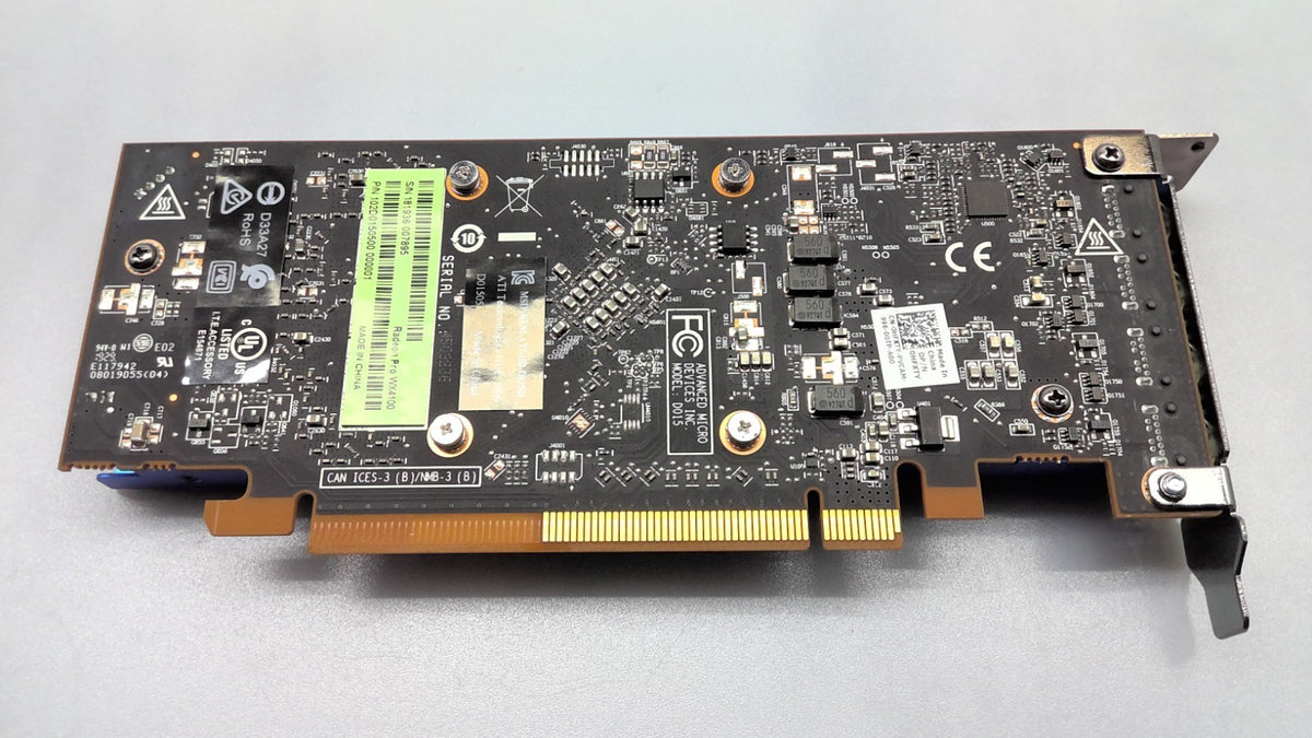 Dell AMD Radeon Pro WX 4100 4GB GDDR5 Quad Mini Display port Graphics Card HFXTY