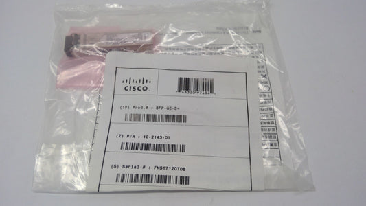Cisco SFP-GE-S  10-2143-01  1000Base-T Transceiver Module Brand NEW Sealed
