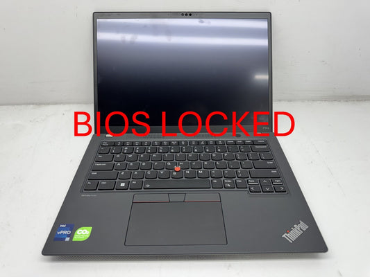 BIOS LOCKED Lenovo ThinkPad P14s Gen 4 i7-1370P@1.9GHz 16G No SSD Locked *Read*