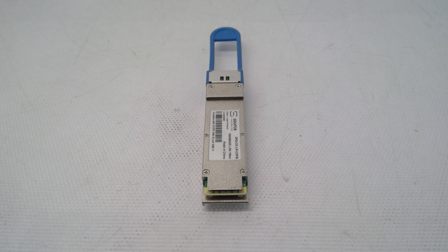 Source Photonics SPQ-CE-LR-CDFB 100GBASE-LR4 10km Transceiver Module