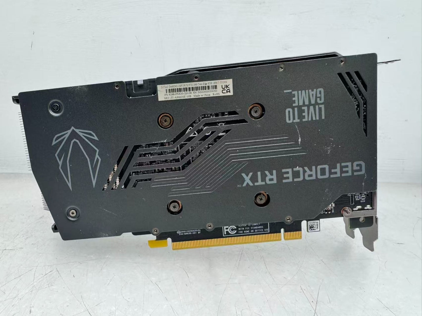 ZOTAC GAMING GeForce RTX 3060 Twin Edge 12GB GDDR6 Graphics Card  ZT-A30630E-10B