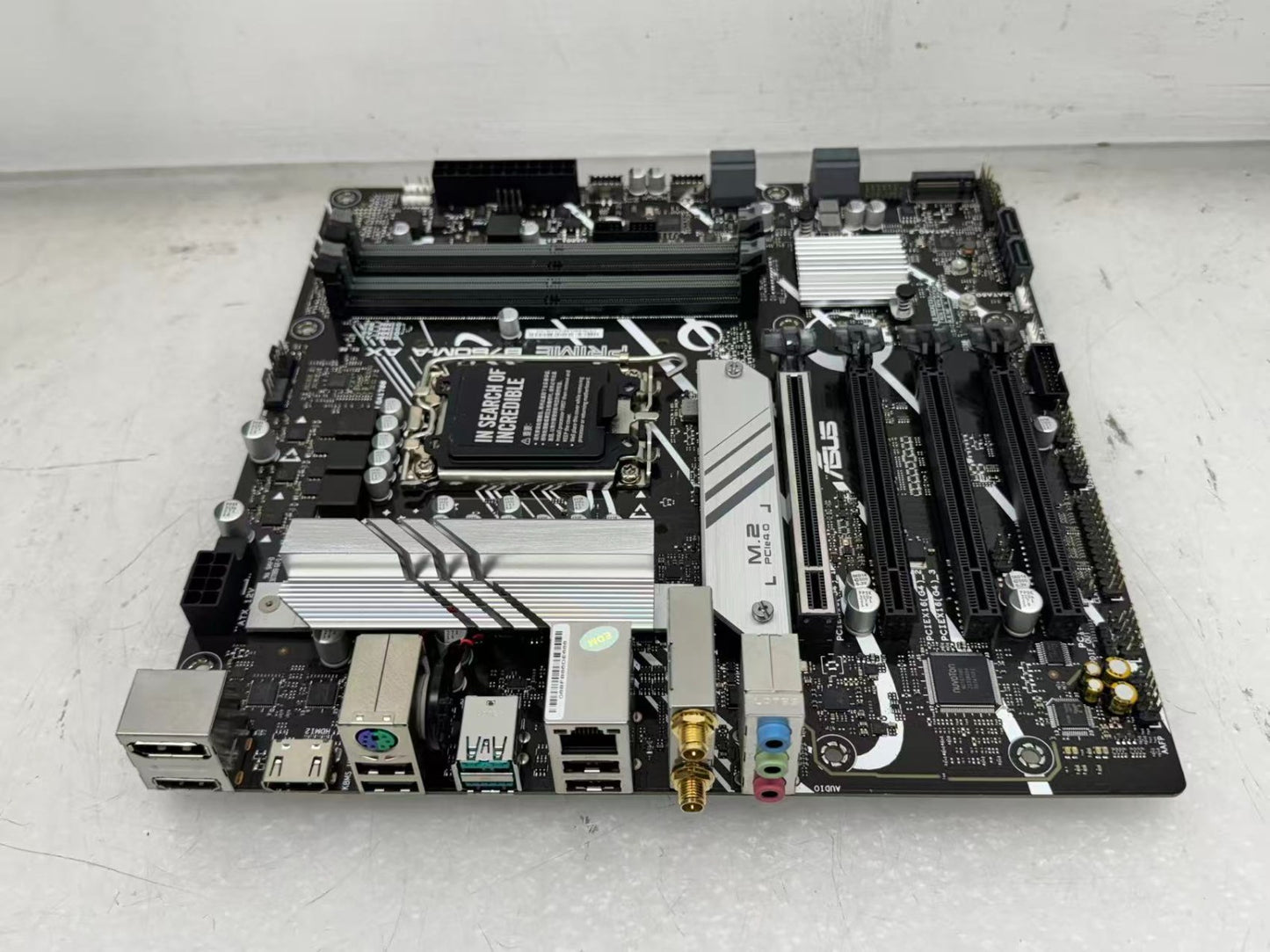 ASUS PRIME B760M-A AX micro ATX Motherboard Socket LGA1700 DDR5 WIFI READ"
