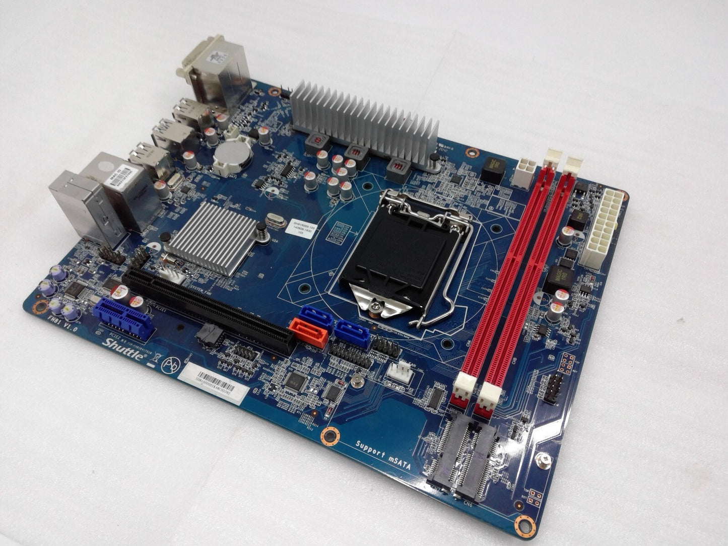Shuttle Motherboard FH81  V 1.0  LGA1200 Support mSATA