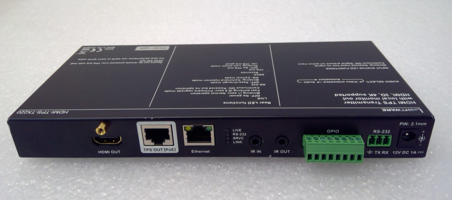 Lightware HDMI-TPS-TX220 4K HDBaseT Transmitter