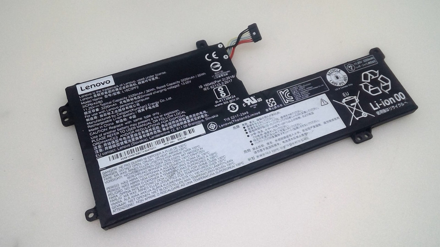 OEM L18C3PF2 Battery 11.25V for Lenovo Ideapad L340-17IWL L340-15API/L340-15IWL