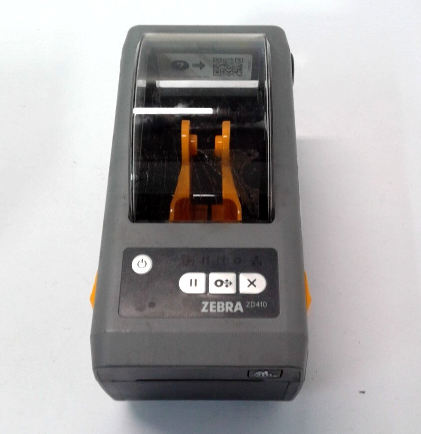 Zebra ZD410 GRAY 2” inch USB Direct Thermal Label Printer Only NO CUTTER