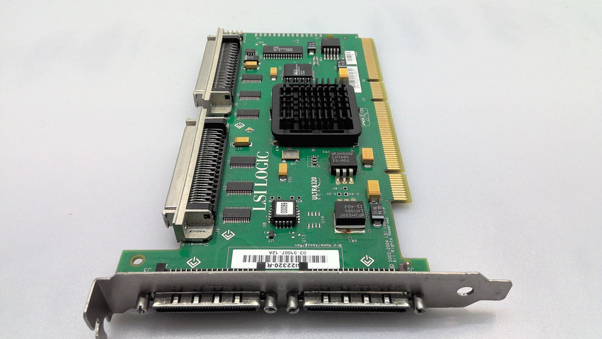 LSI Logic LSI21320-R Ultra320 SCSI PCI-X Controller Card - Full Height RAID