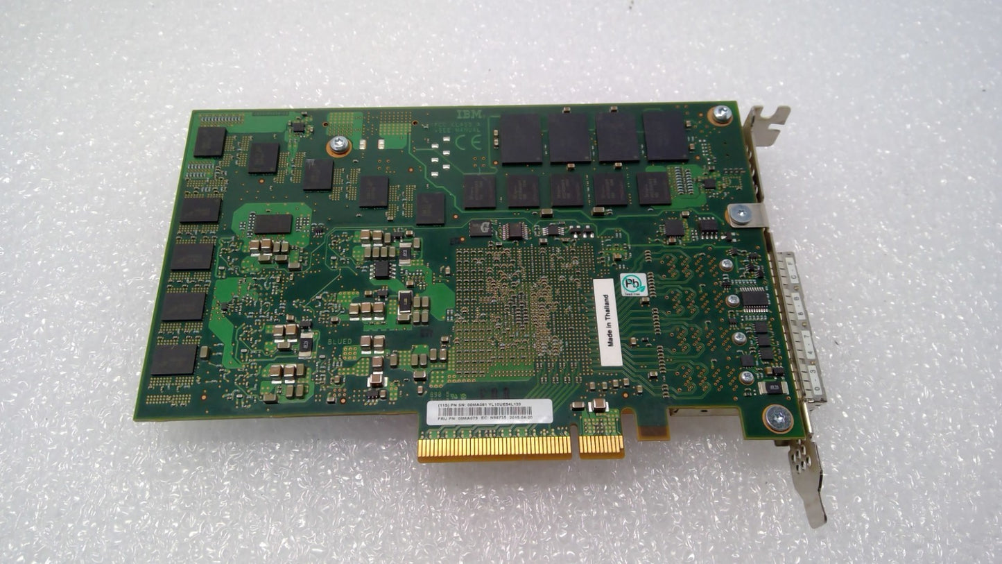 IBM 0MA079 Cache Quad-Port 6Gb x8 PCIe3 12GB RAID SAS Adapter 00MA081