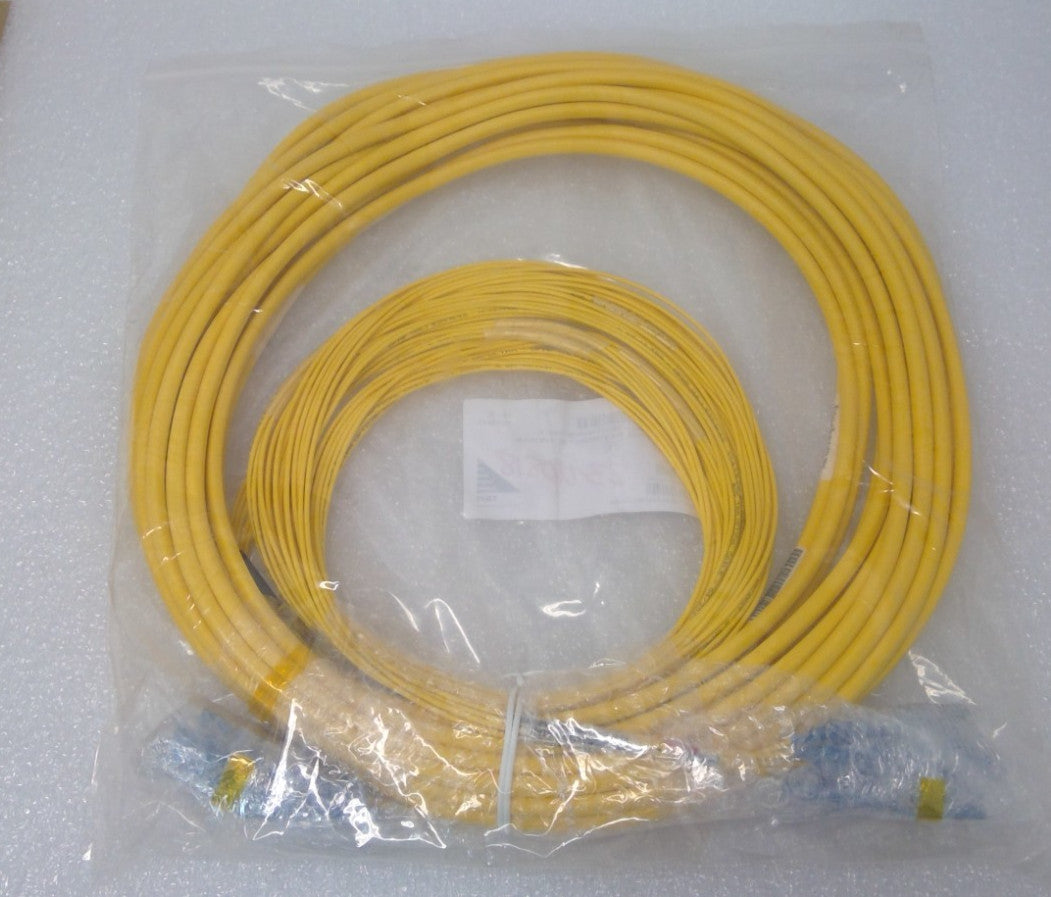 19M LC Uniboot to 6x ST Duplex Singlemode Fiber Patch Cable OFNP 12-Fiber OS2
