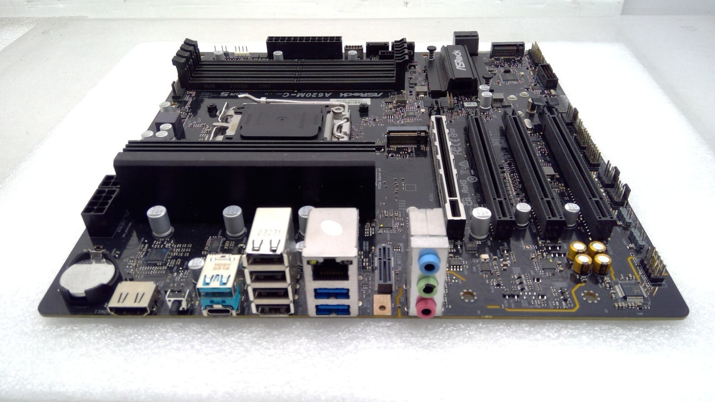 ASRock A620M-C Micro ATX Motherboard DDR5, Missing WIFI Module *Read*