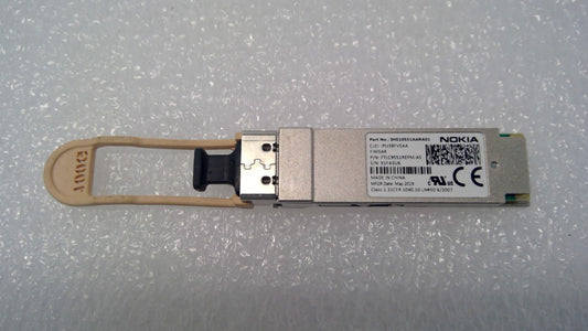 NOKIA 3HE10551AARA01 FTLC9551REPM-A5 100GBASE-SR4 150M MMF QSFP28 Transceiver