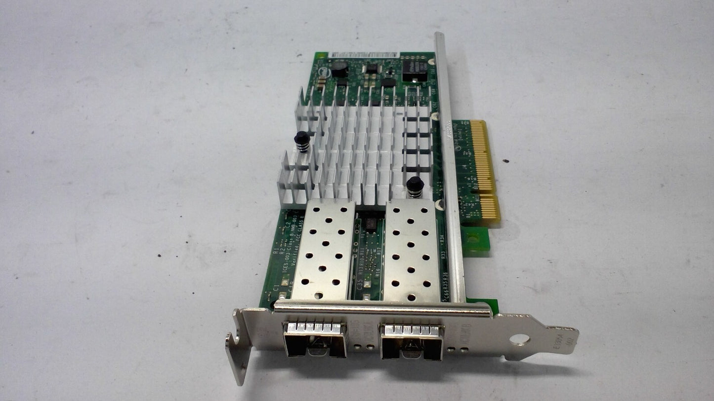 X520-DA2 Intel N2XX-AIPCI01 10GB Dual Port Ethernet Adapter 74-6814-01 L/Bracket