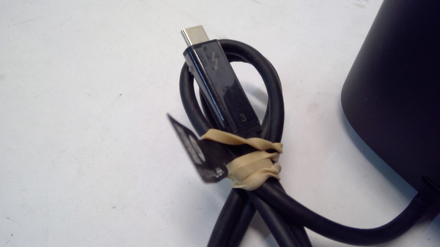 HP 2UK37UT#ABA 120W Thunderbolt G2 Docking Station - Black Used Working *Read*