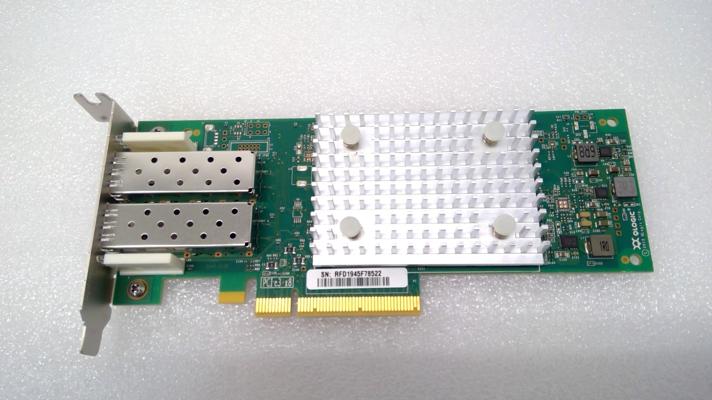 QLogic QLE2692-F Dual-Port 16Gb Fibre Channel HBA PCIe 3.0 x8