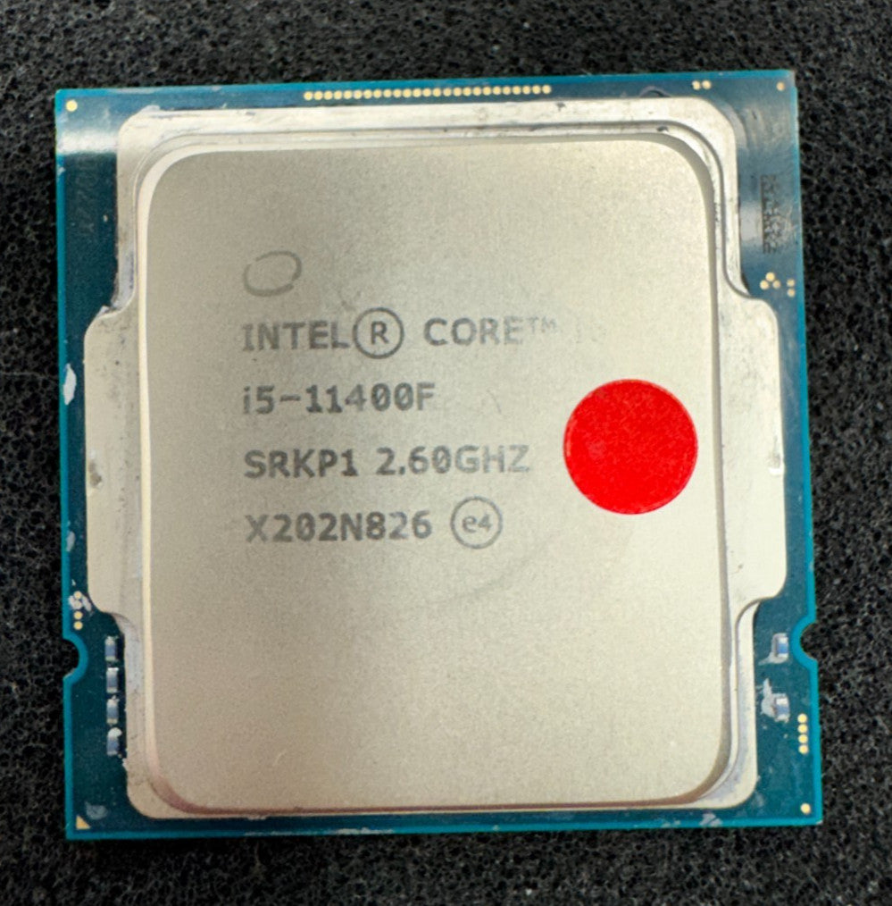 *For Parts* Intel Core i5-11400F SRKP1 Desktop Processor 2.6 GHz NOT WORKING