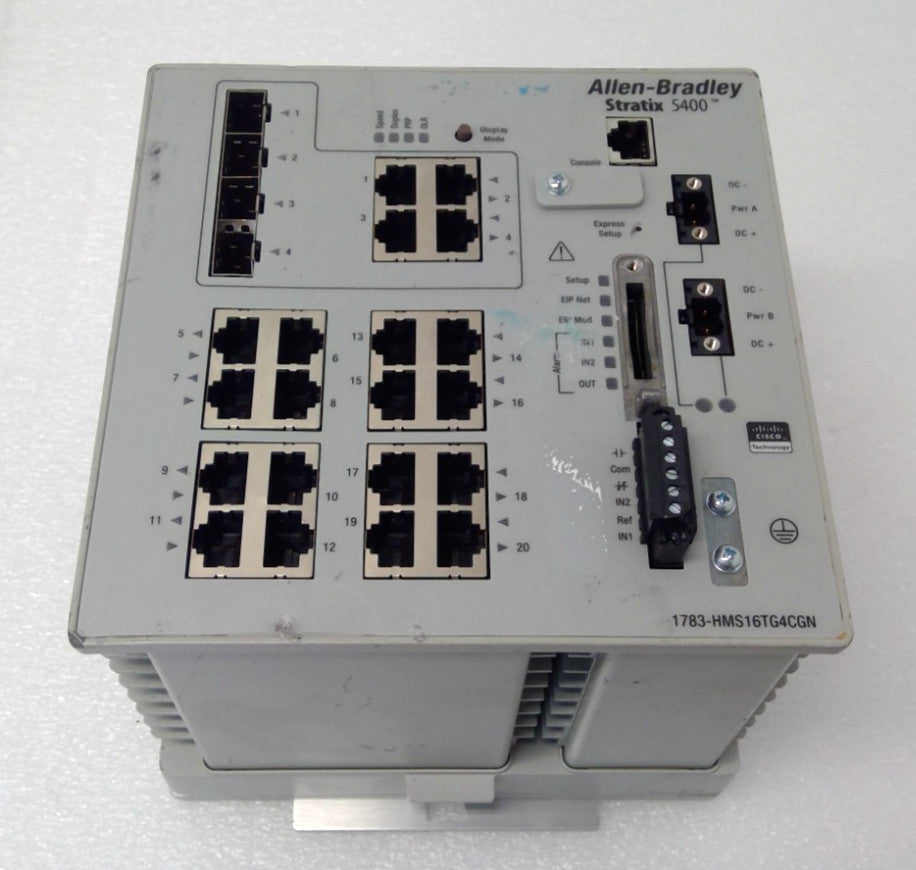 *Read* Allen-Bradley Stratix 5400 Managed Switch 1783-HMS16TG4CGN Series A