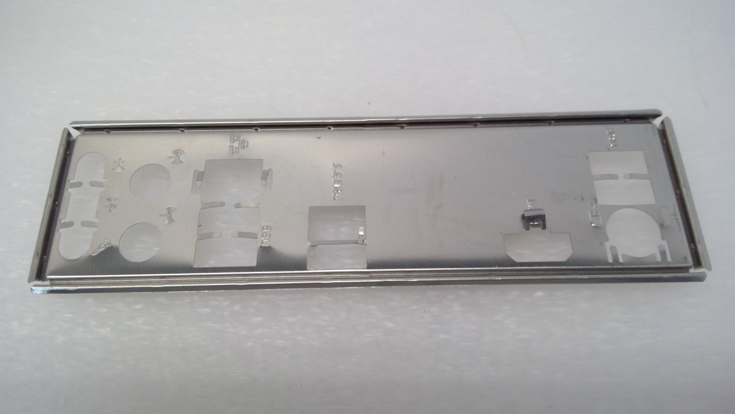LOT OF 10 ASRock 13G020700010AK Motherboard I/O Shield Backplate USED