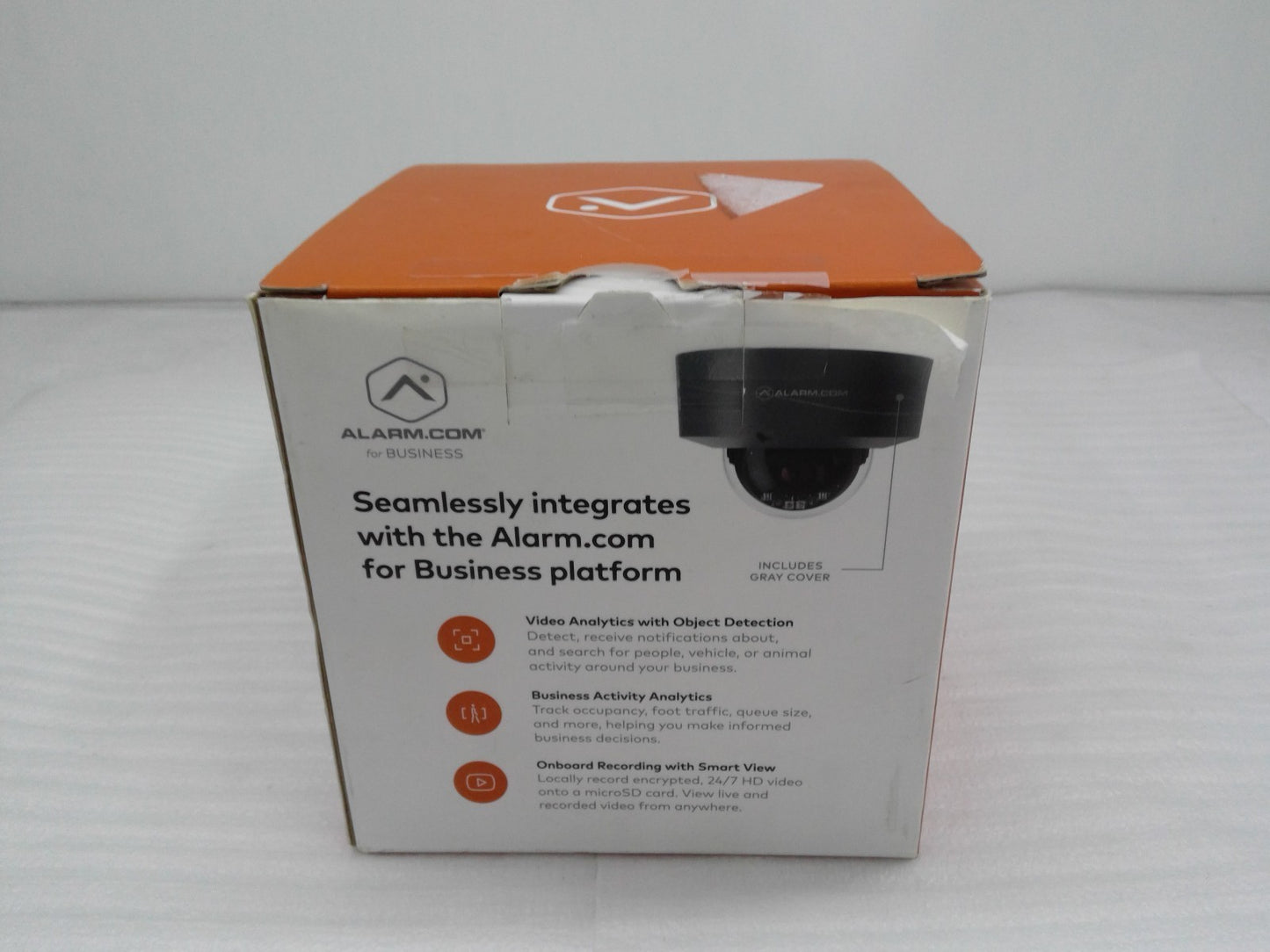 Alarm.com ADC-VC827P 1080P Indoor/Outdoor Fixed Dome Security Camera - PoE