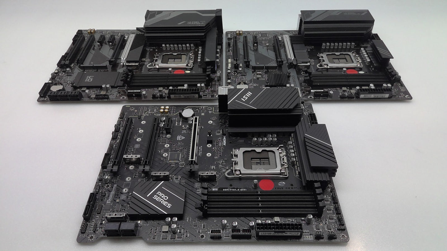 x3 *For Parts* GIGABYTE Z790 UD AC & Z790 D WIFI & MSI PRO Z790-P WIFI Mixed