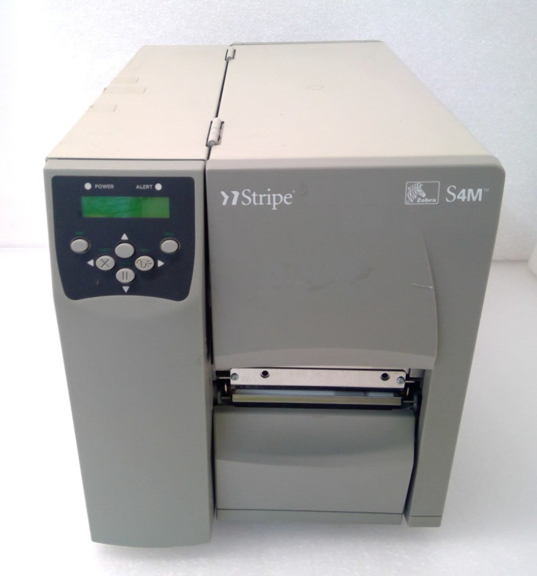 Zebra Stripe S4M Ethernet USB Serial Thermal Transfer Label Printer