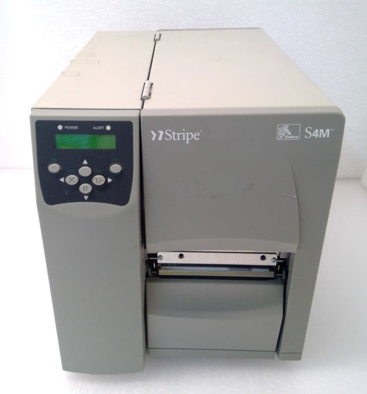 Zebra Stripe S4M Ethernet USB Serial Thermal Transfer Label Printer