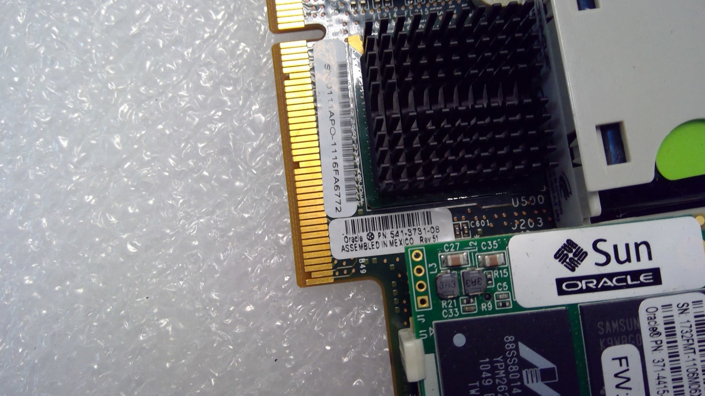 Sun Oracle 541-3731-08 SAS HBA PCI-E Flash Accelerator F20 96GB